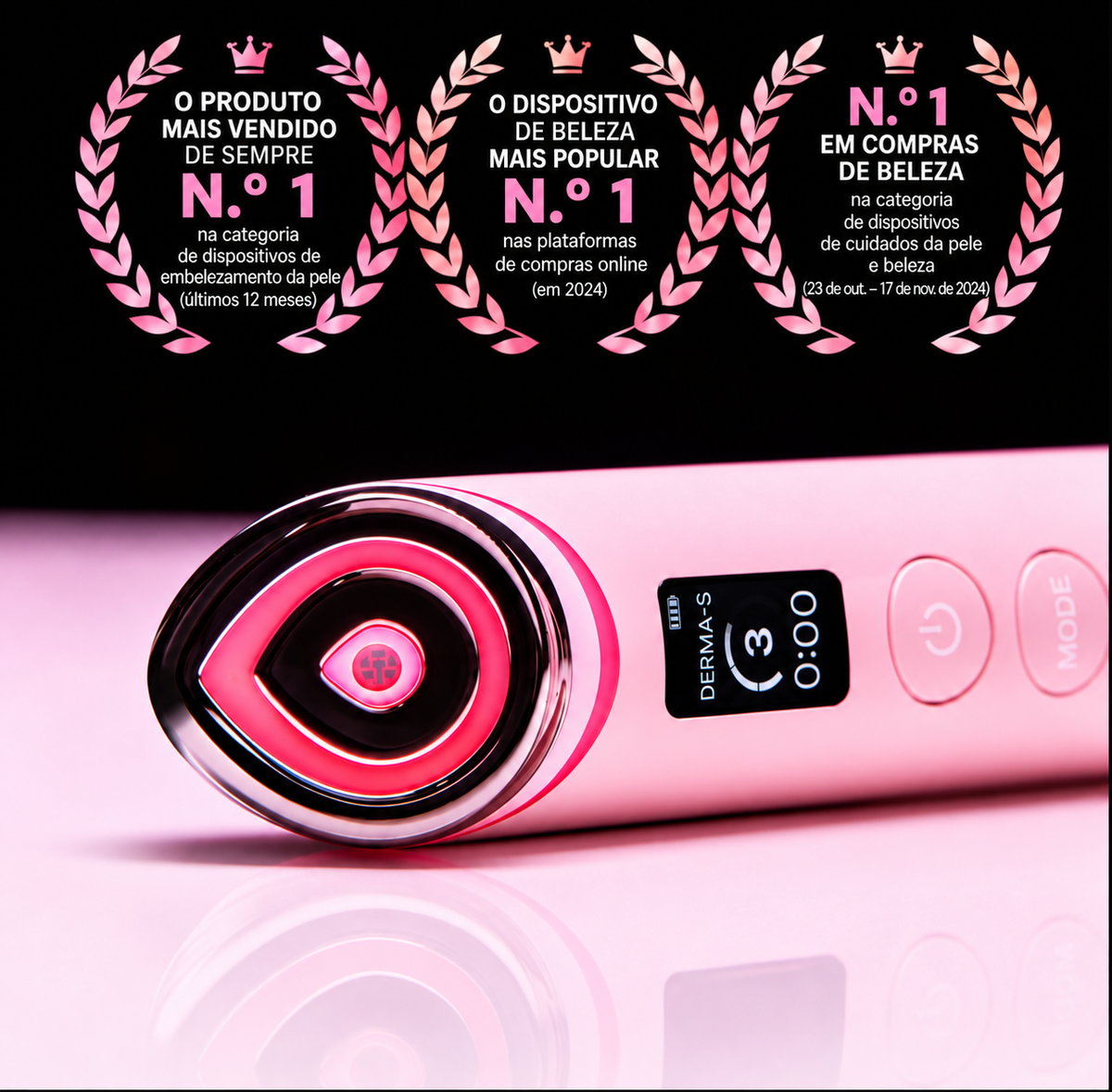 Medicube Age-R Booster Pro Pink Edition — Dispositivo Multifuncional de Cuidados da Pele