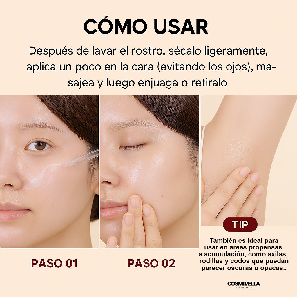 Dúo de Ampollas de Arroz Peel Shot Glow