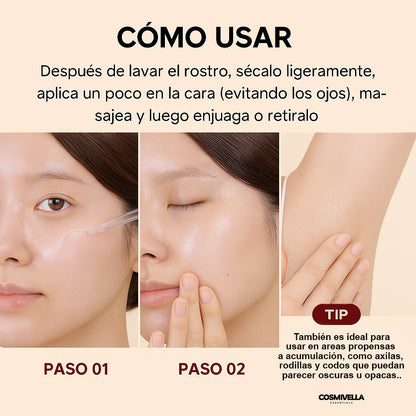 Dúo de Ampollas de Arroz Peel Shot Glow