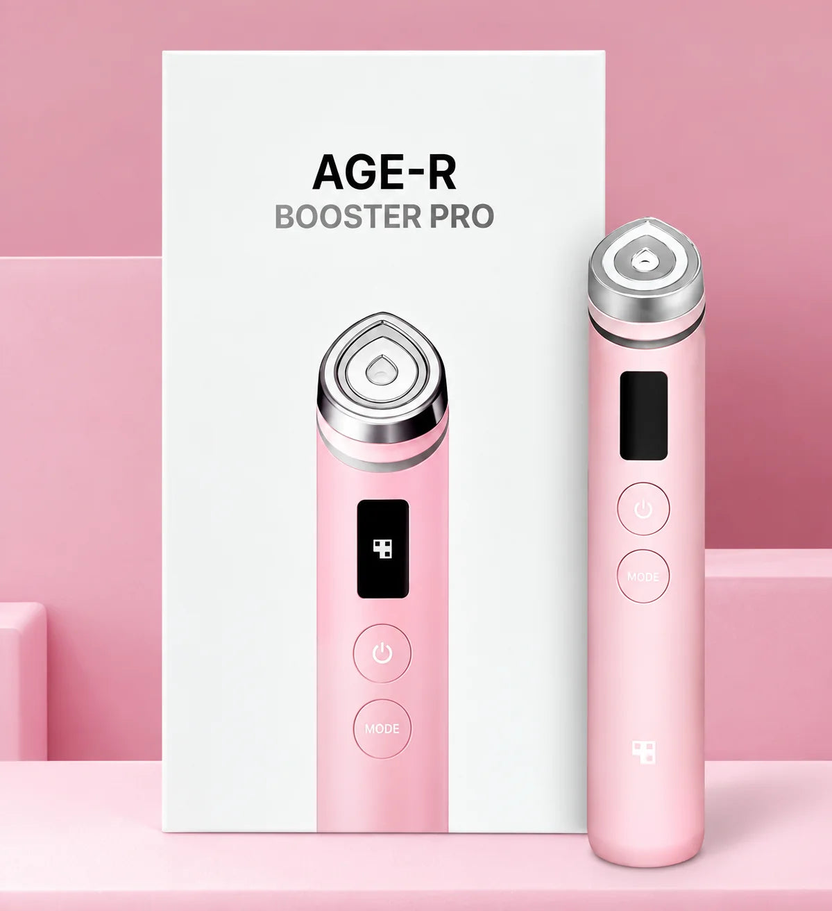 Medicube Age-R Booster Pro Pink Edition — Dispositivo Multifuncional de Cuidados da Pele