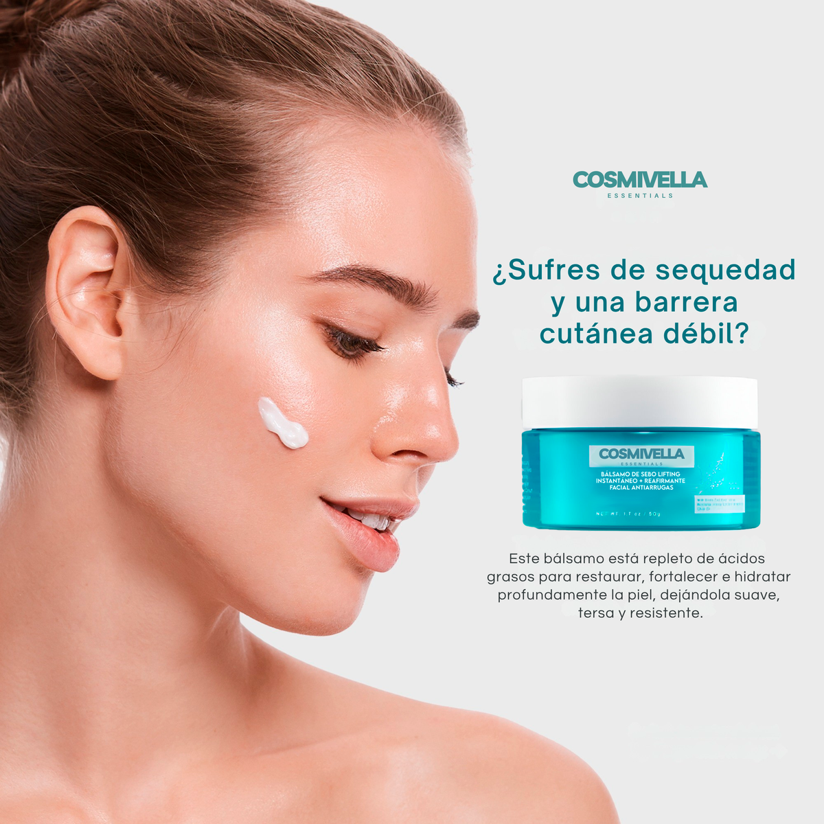Bálsamo de Sebo Lifting Instantáneo + Reafirmante Antiarrugas.